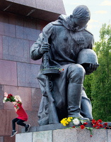 9. Mai 2019 im sowjetischen. Ehrenmal Berlin Treptow