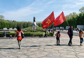 8.Mai 2020 am Tag der Befreiung im sowjetischen Ehrenmal Berlin Treptow