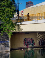 Sept. 2020 Brücke am Potsdamer Platz, unter der 1945 ein Kind gerettet wurde